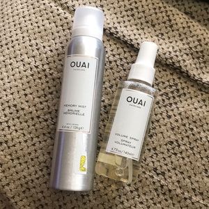 Ouai, memory mist and volume spray
